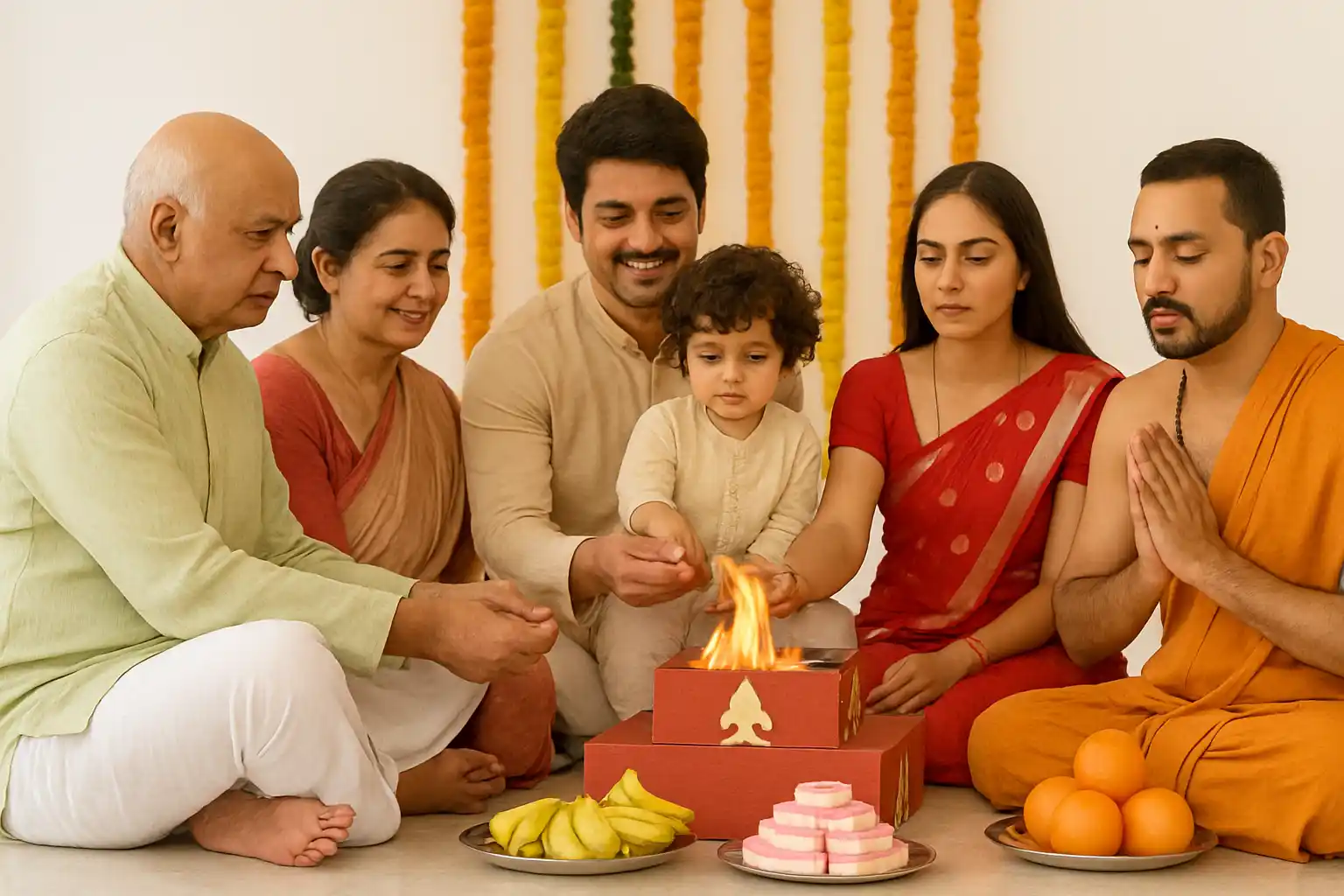 Arya Samaj Birthday Pooja Havan in Noida