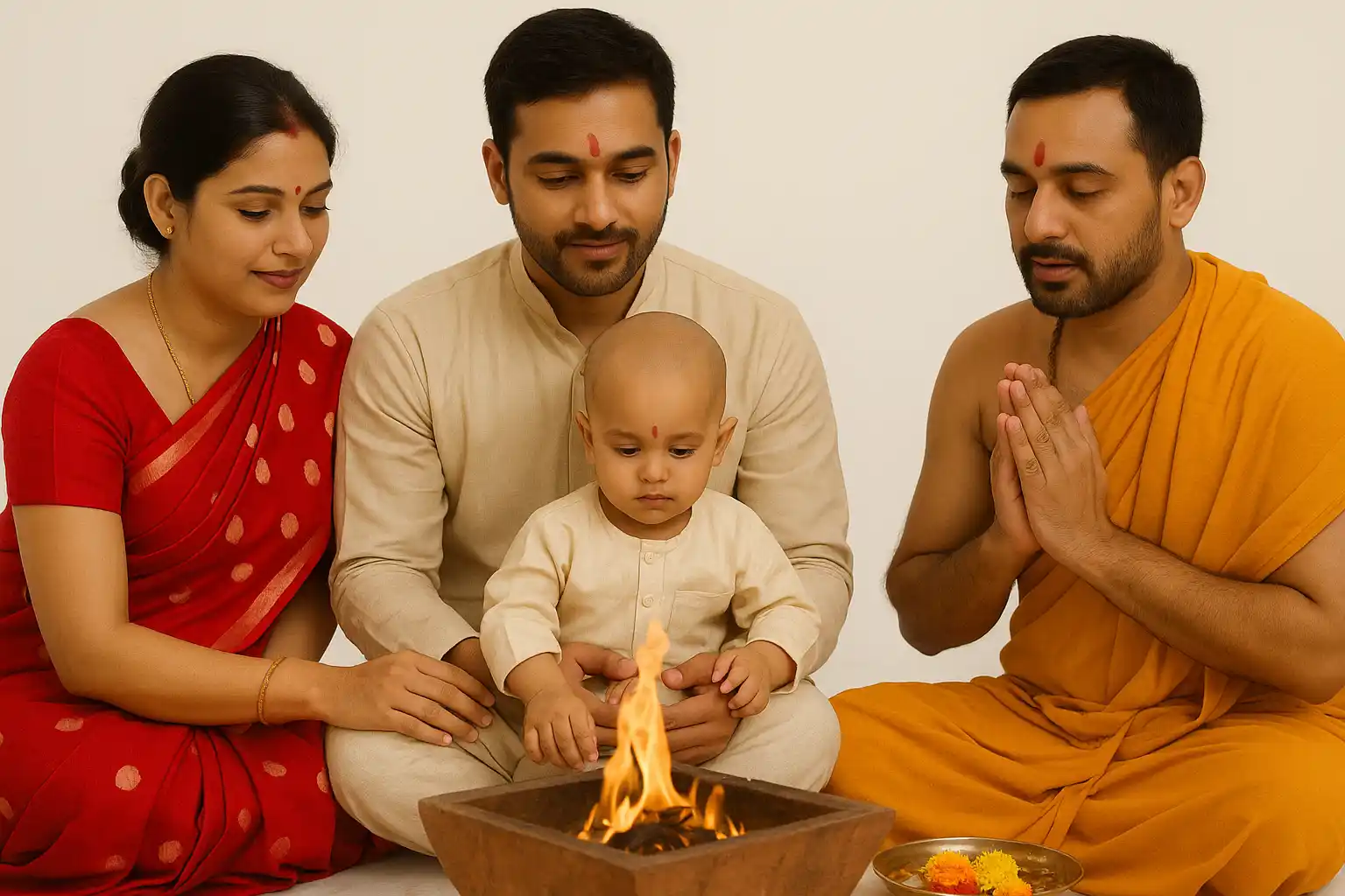 arya samaj padit ji for mundan sanskar